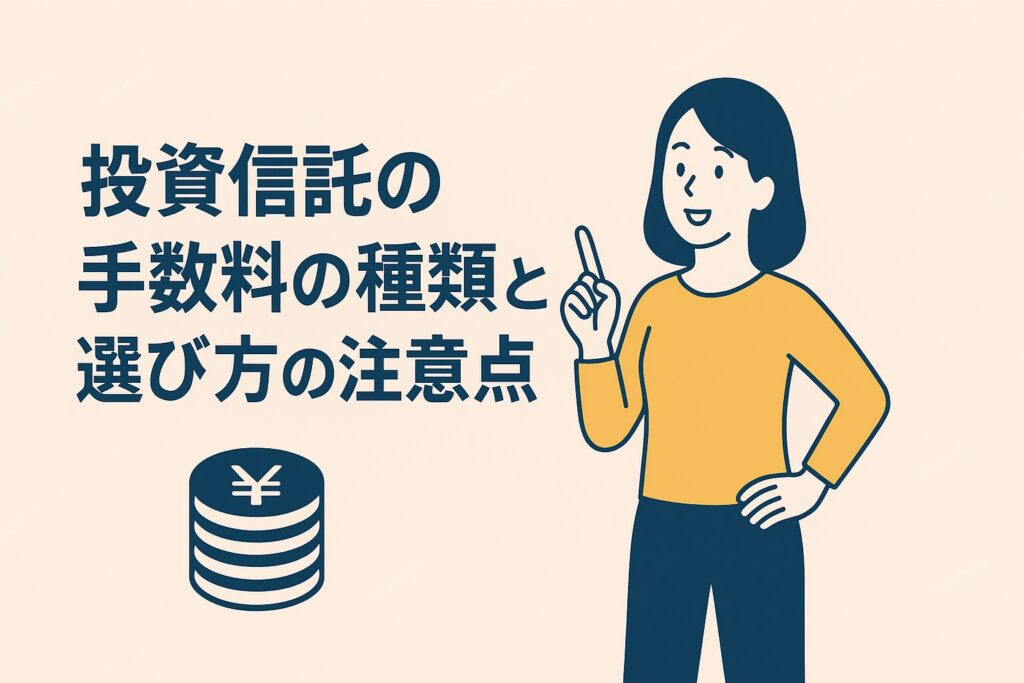 投資信託の手数料の種類と選び方の注意点【初心者必見】