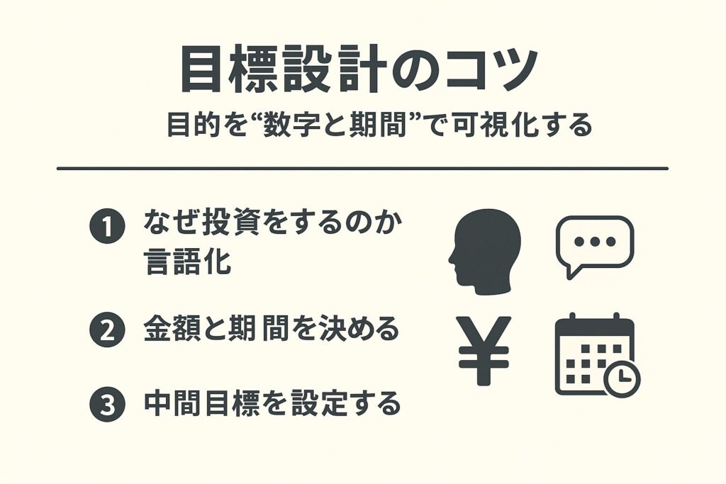 目標設計のコツ：目的を“数字と期間”で可視化する