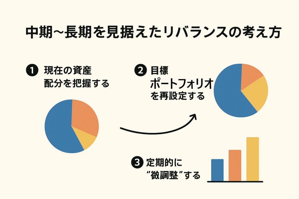 中期〜長期を見据えたリバランスの考え方